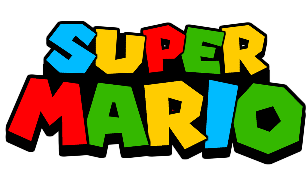 logotip de super mario